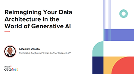 Reimagining your Data Architecture in the World of Generative AI