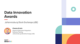 Data Innovation Awards - Johannesburg Stock Exchange Presentation