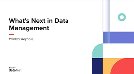 What's Next in Data Management